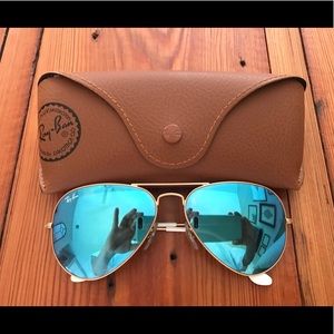 Ray Ban Aviator Flash Lenses
